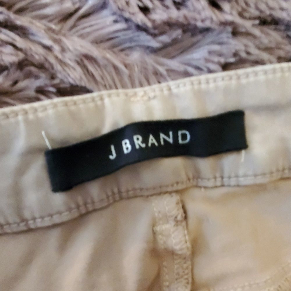 Taupe J Brand "Anja" skinny cropped pants size 28 - Picture 4 of 10